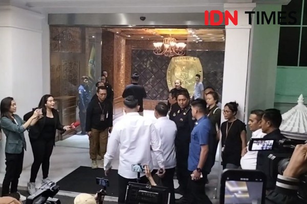 Menko Polhukam dan Mendagri Tiba di KPU Jelang Pengumuman Pemilu 2024