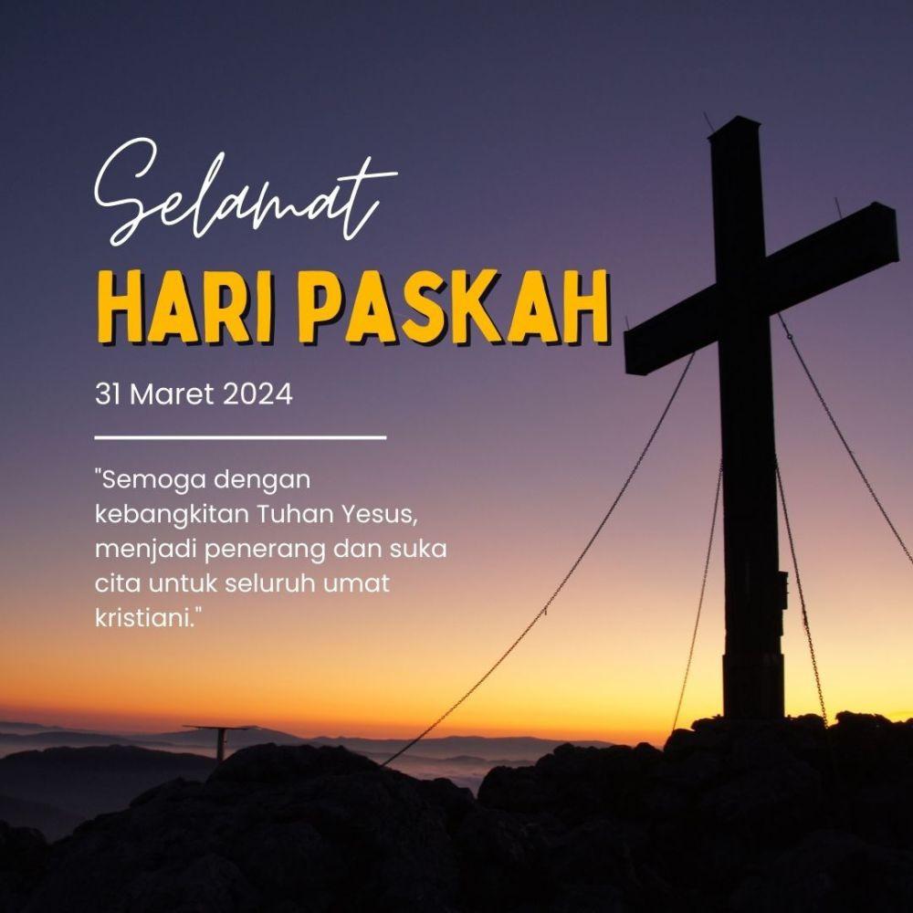 10 Poster Paskah 2024, Cocok buat Ucapan dan Medsos