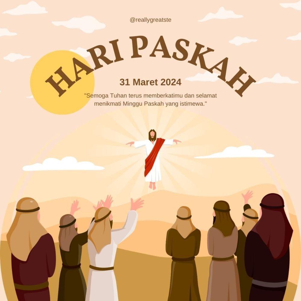 10 Poster Paskah 2024 Cocok Buat Ucapan Dan Medsos