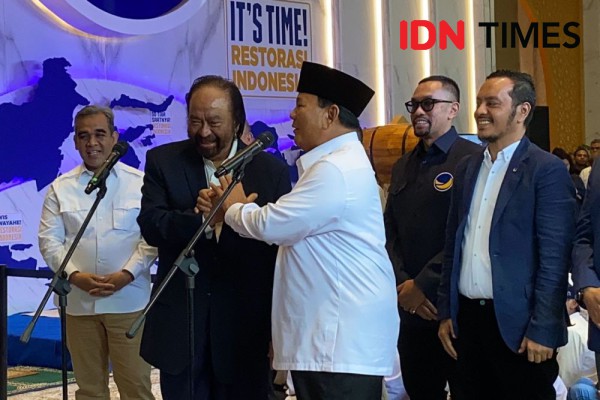 Surya Paloh soal NasDem Gabung Koalisi Prabowo: Kemungkinan Masih 50:50