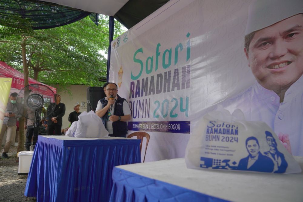 Gelar Pasar Murah, Bio Farma Bagikan 1.000 Paket Sembako di Bogor