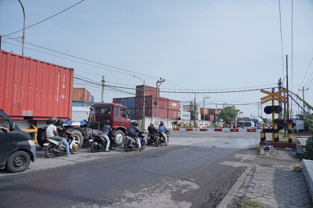 Jalur Mudik Semarang-Kudus Sepanjang 1,4 KM Rusak Parah, Aspalnya Mengelupas