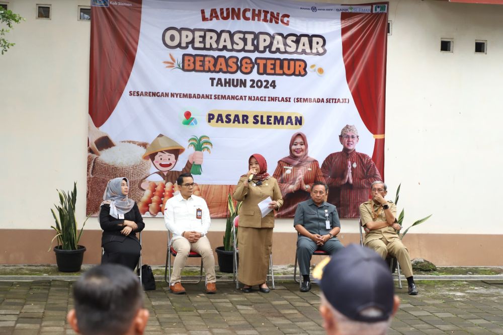 Jelang Lebaran, Pemkab Sleman Beri Subsidi lewat Operasi Pasar
