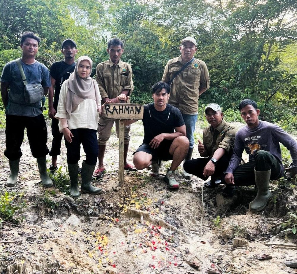 Datangi Polda Riau, Chicco Jerikho Minta Kematian Gajah Rahman Diusut