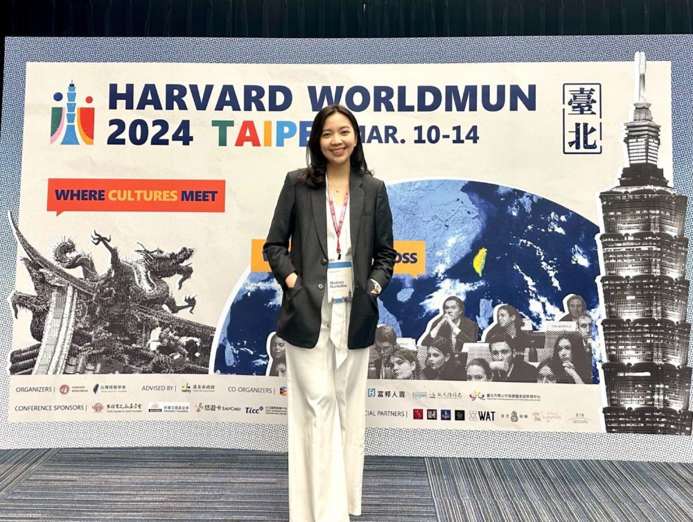 Cerita Mahasiswi Unila Wakili Indonesia di Harvard WorldMUN 2024