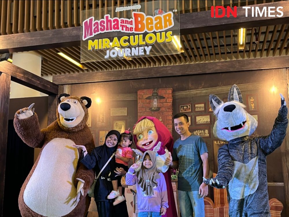 Isi Libur Lebaran Bersama Marsha & The Bear di Mall Tangerang