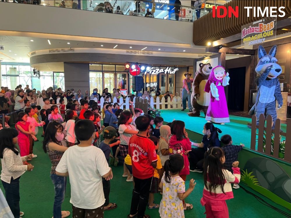 Isi Libur Lebaran Bersama Marsha & The Bear di Mall Tangerang