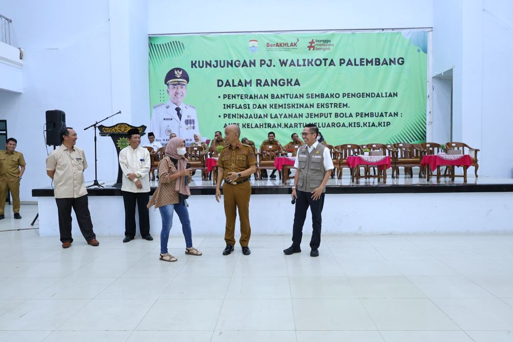 Penerima Bansos Palembang Capai 12.812 Orang, Kecamatan SU II Tertinggi