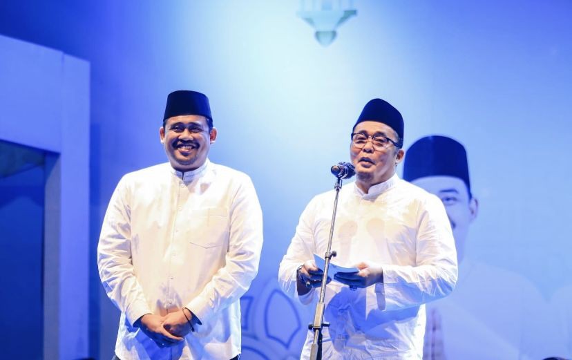 Pesan Bobby pada Peringatan Malam Nuzulul Qur'an di Ramadan Fair Medan