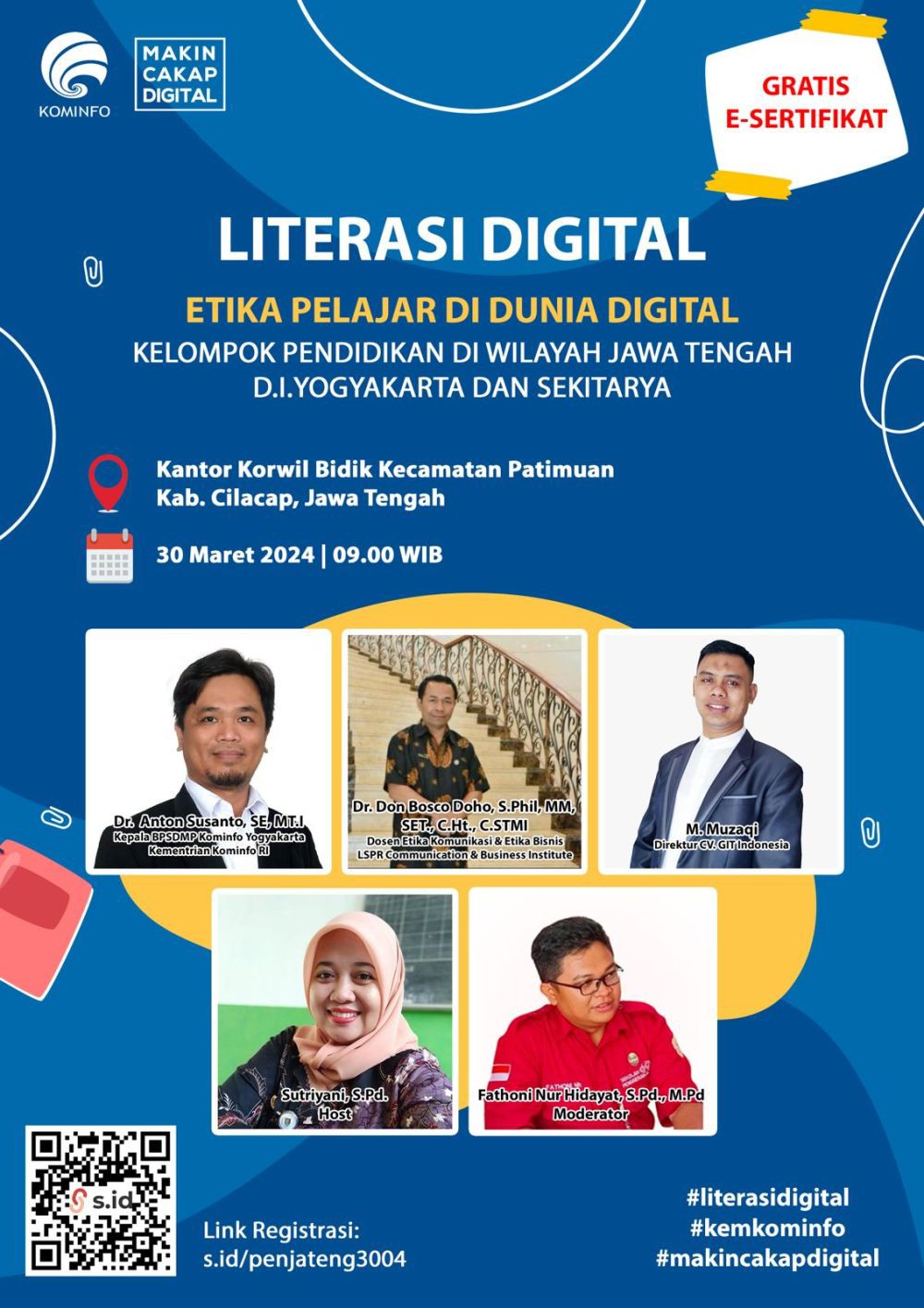 Gerakan Literasi Digital Sasar Pelajar SD di Cilacap