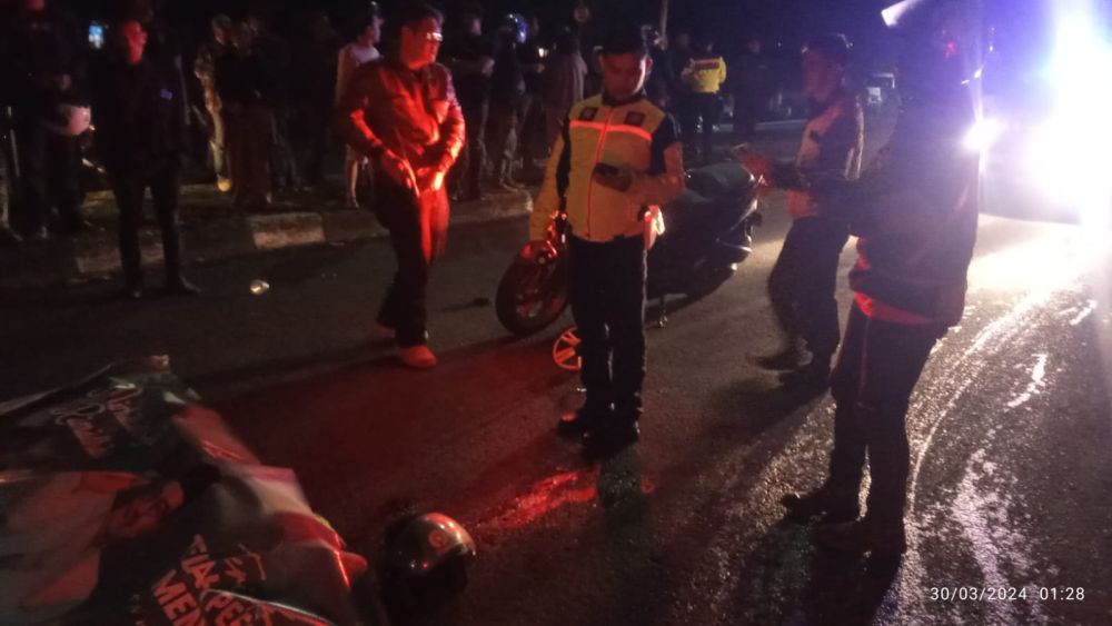 Driver Ojol di Bandung Tewas Ditabrak Toyota Harrier