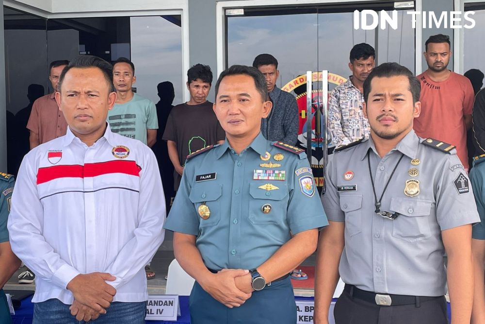 TNI AL Gagalkan Upaya Penyeberangan 4 WNA ke Malaysia Secara Ilegal