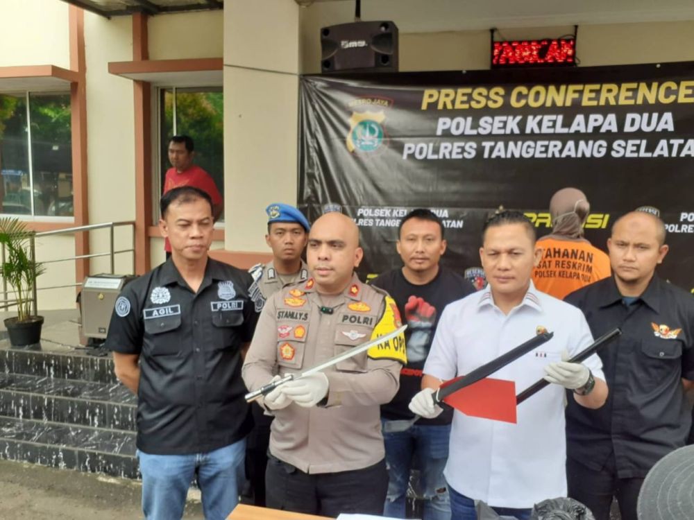 Pelaku Penusukan Pedagang Baju di Tangerang Jadi Tersangka