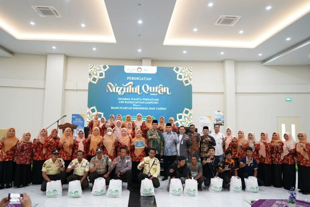 Mahasiswa UIN Raden Intan Baca Sari Tilawah Alquran Berbahasa Lampung