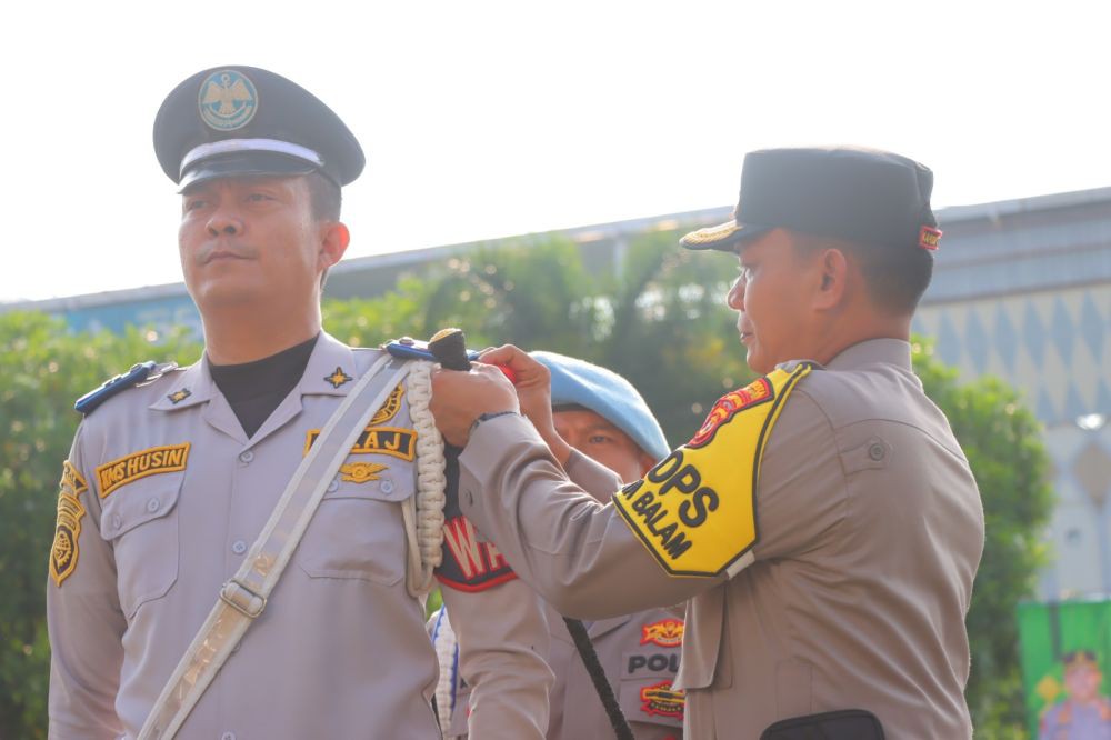 Ratusan Personel Siap Amankan Lebaran di Bandar Lampung, Buka 9 Posko