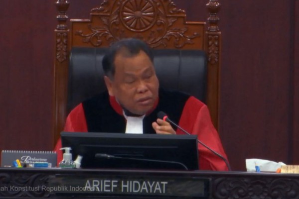 MK: Pelangaran Etik Anwar Usman Tak Jadi Bukti Cukup Nepotisme Jokowi