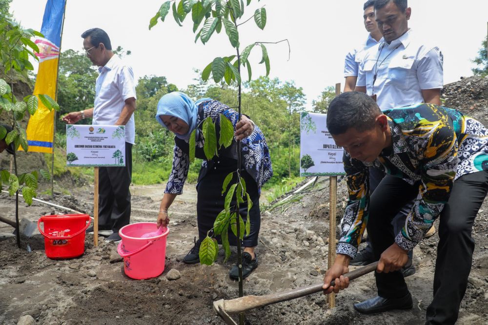 Pemda DIY Mulai Rehabilitasi Tanah ekas Tambang di Kawasan Merapi