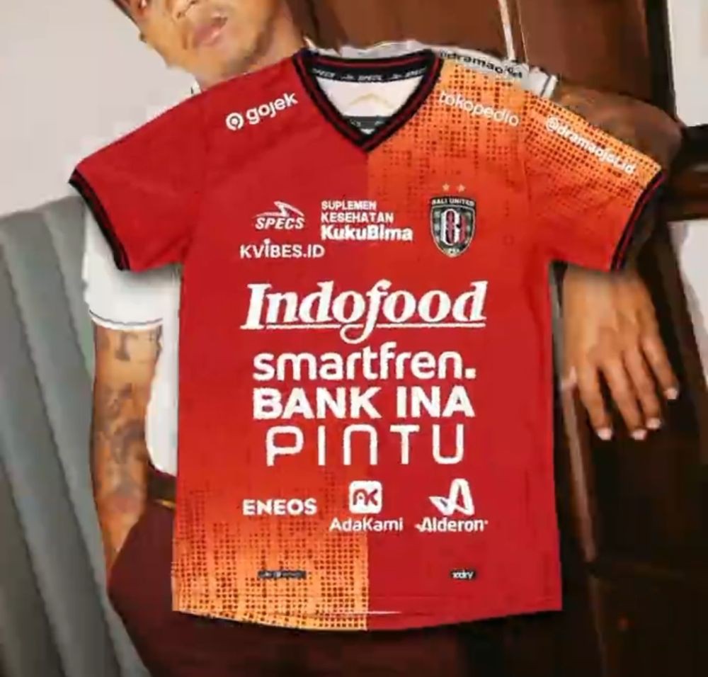 Bali United Kerja Sama dengan Specs, Jersey Penuh Filosofi