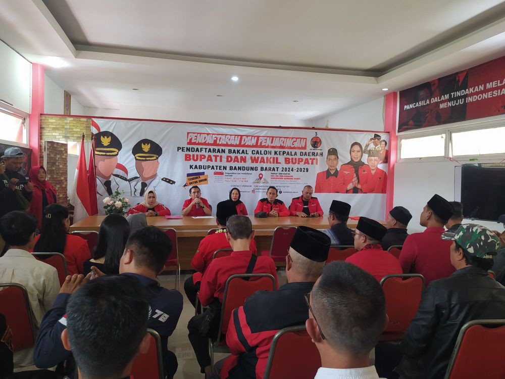 PDIP Buka Penjaringan Calon Bupati dan Wakil Bupati Bandung Barat