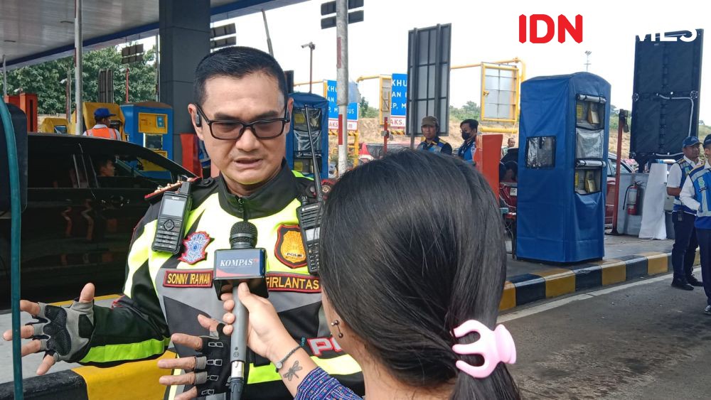 Ditlantas Polda Jateng Berlakukan One Way Lokal Tol Kalikangkung-Bawen