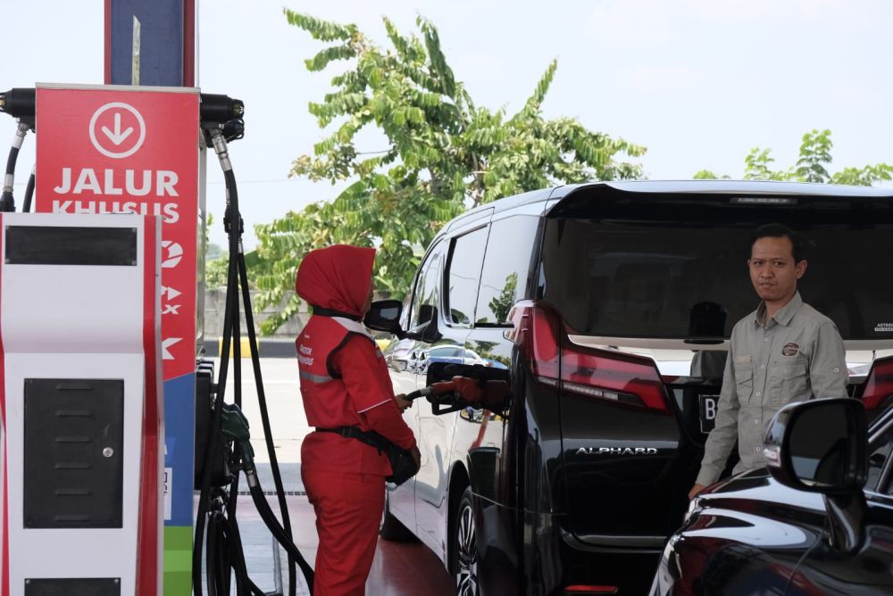 Libur Lebaran Konsumsi BBM Naik hingga 250 persen di Tol Jateng 