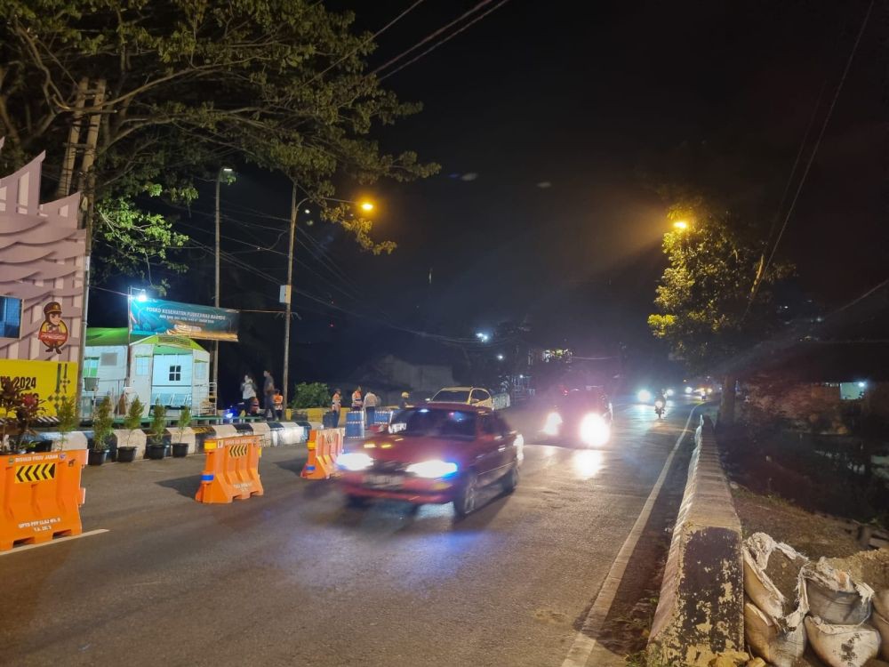 Puncak Arus Balik, Polisi Lakukan Sistem Buka Tutup Jalan di Nagrek
