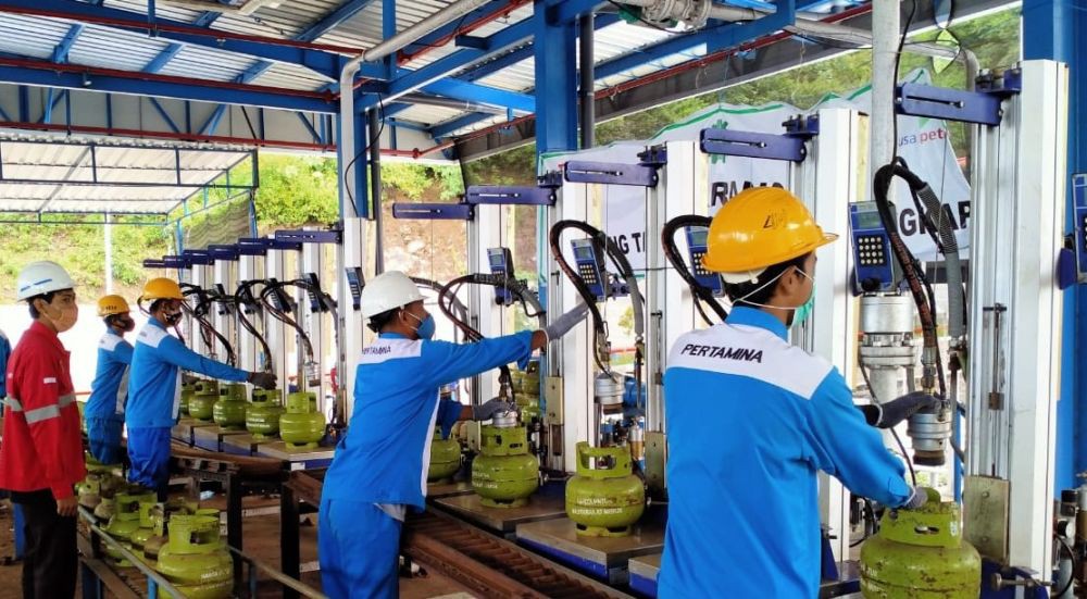 Pertamina Tambah Stok Gas Melon Jelang Idul Adha di Jateng DIY