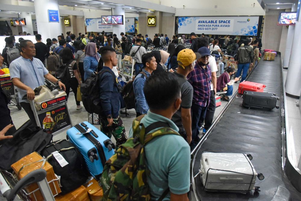 Arus Balik 2024, 10 Ribu Orang Keluar Palembang dari Bandara SMB II