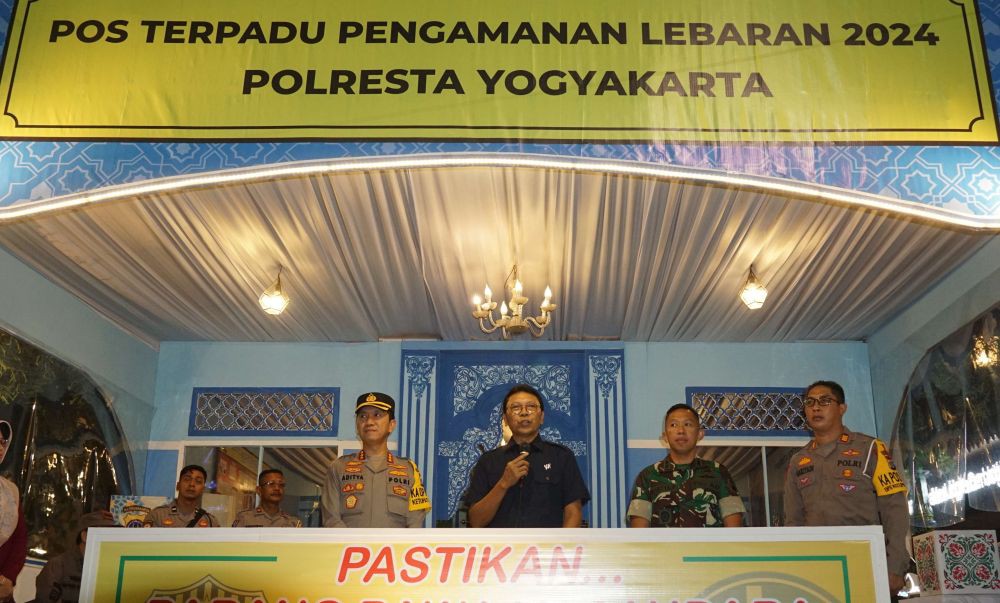 Sambut Pemudik, Pemkot Yogyakarta Dirikan 4 Pos Pengamanan Lebaran