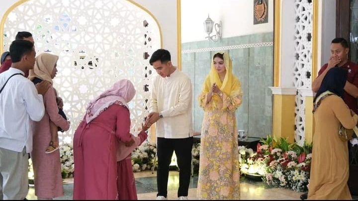 Gibran dan Selvi Gelar Open House di Rumah Dinas Walikota 