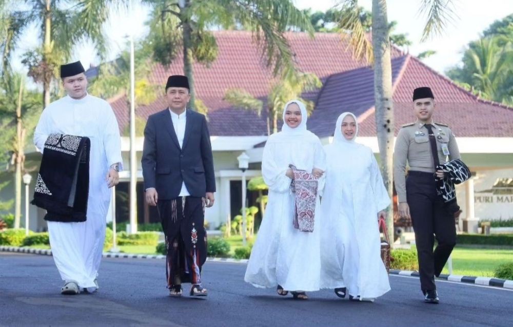 PJ Gubernur Sumsel Boyong Keluarga Lebaran di Palembang