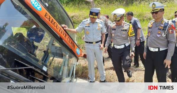 Sopir Bus Rosalia Indah Jadi Tersangka, Langsung Ditahan!