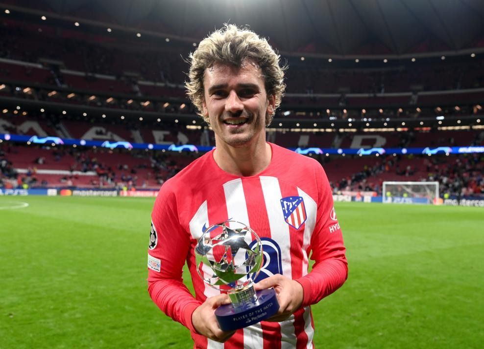 Griezmann Jadi Korban Kemenangan Atletico atas Dortmund