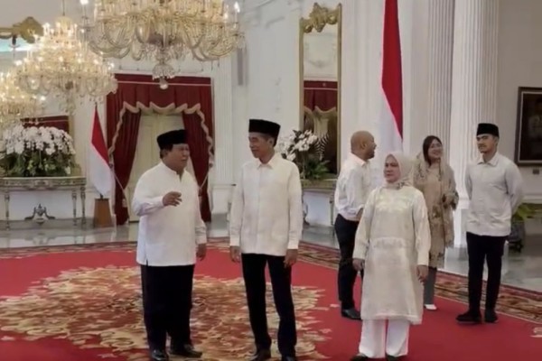 Prabowo Kembali Temui Jokowi di Istana, Gerindra: Saling Curhat