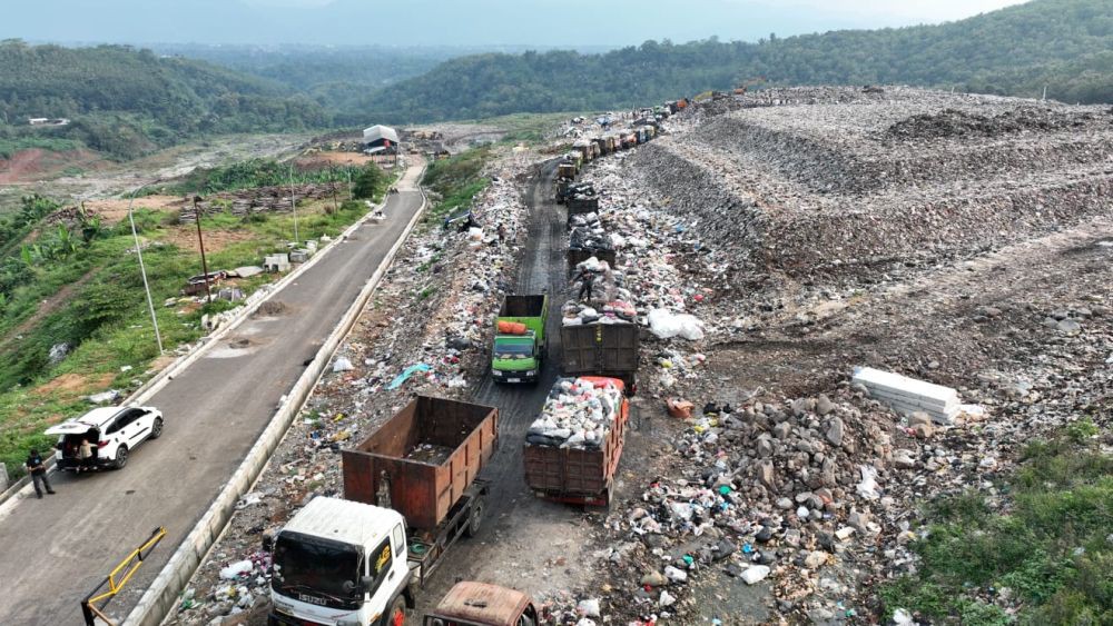 46 Ribu Ton Sampah Masuk Sarimukti Selama Ramadan 2024