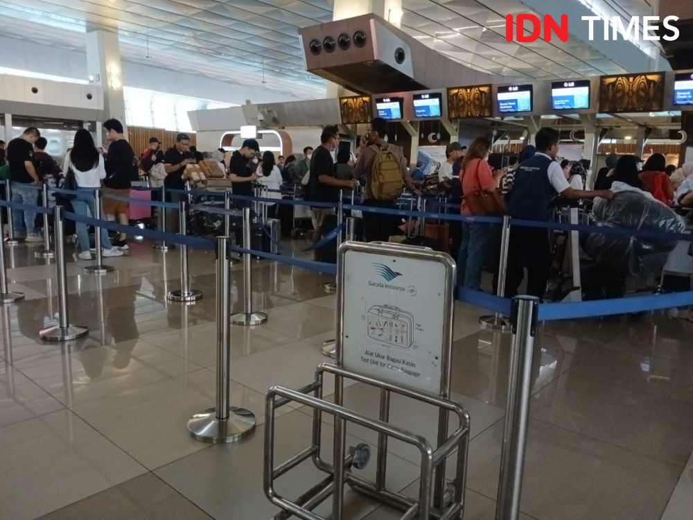 Arus Balik di Bandara Soetta Dilalui 150 Ribu Penumpang