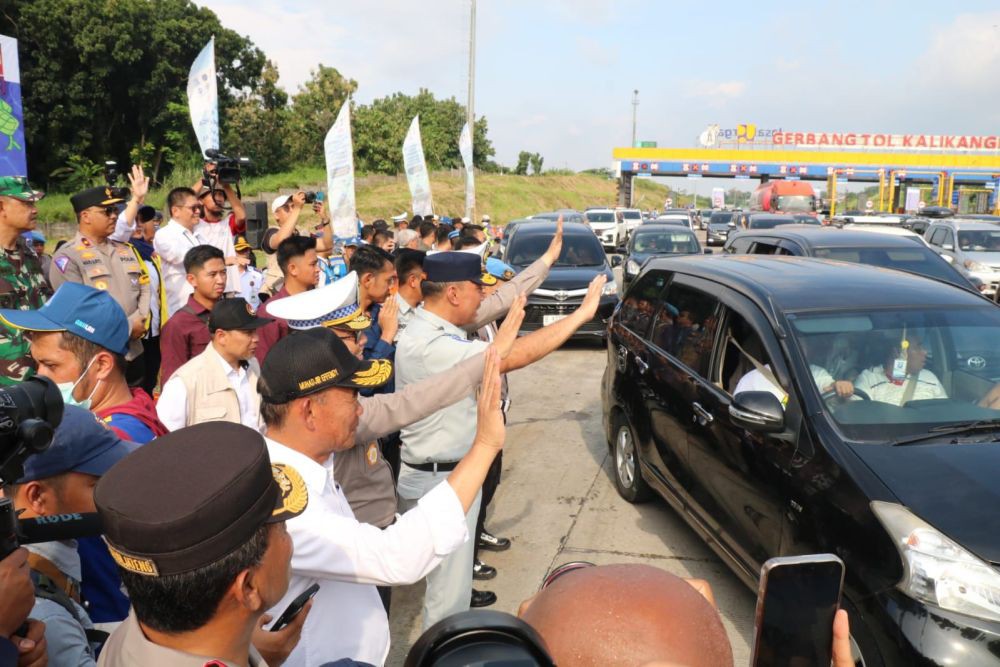 Pemerintah Terapkan Jalur One Way Arus Balik Nasional