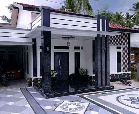 6 Motif Keramik Tiang Teras Terbaru, Rumah Jadi Megah!