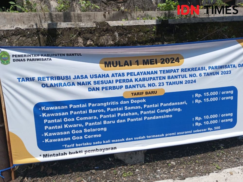 Angka Kunjungan Wisatawan ke Bantul saat Lebaran Turun 