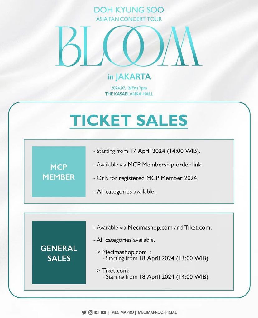 Harga Tiket Fancon D.O EXO di Jakarta dan Cara Belinya, Mulai 1 Jutaan