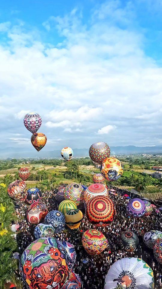 Festival Balon Udara Wonosobo Dikunjungi 189 Ribu Wisatawan