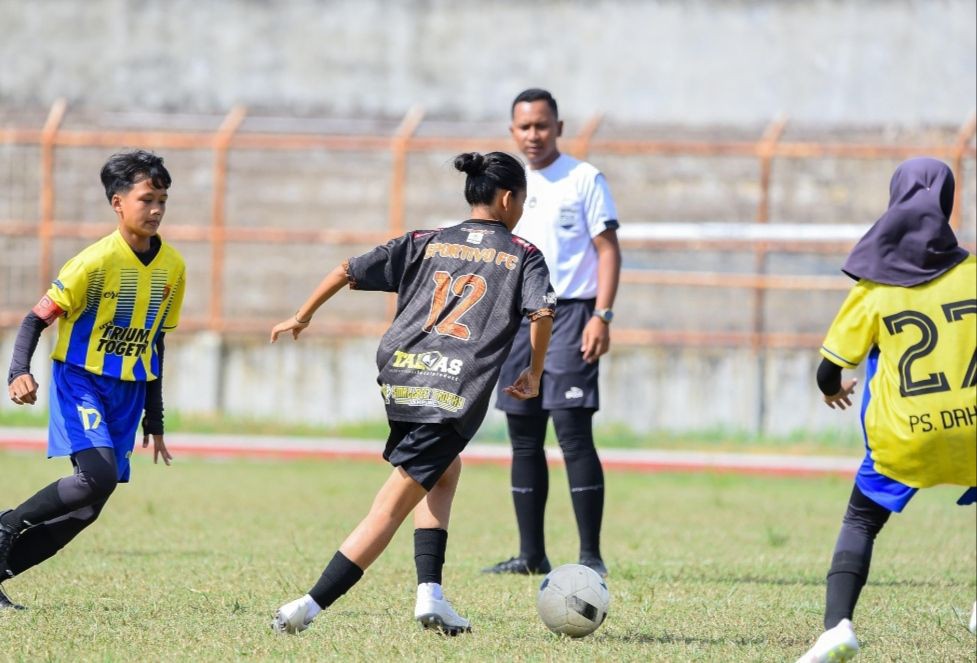 Nabila Syisilia, Putri Daerah Lampung Lolos Timnas Sepak Bola U-17
