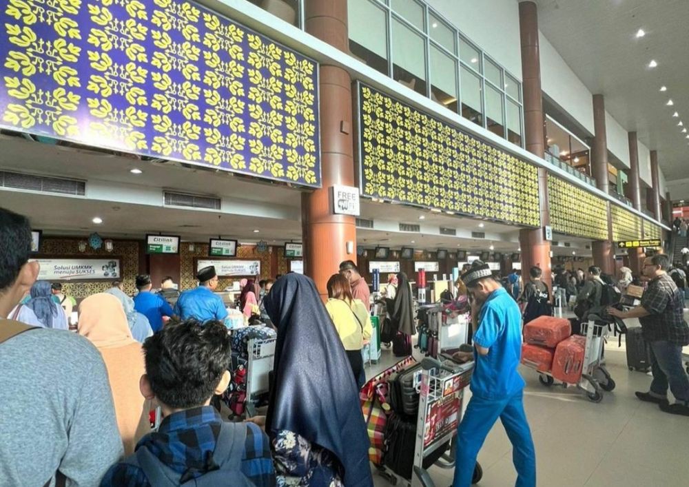 Lebaran, 168.802 Orang Pergi dan Datang di Bandara SSK II Pekanbaru