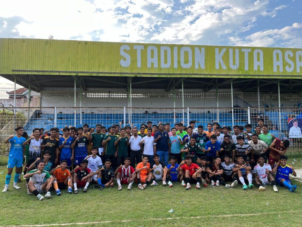 24 Pemain Perkuat Tim Sepak Bola Putra Aceh pada PON 2024, Ini Namanya