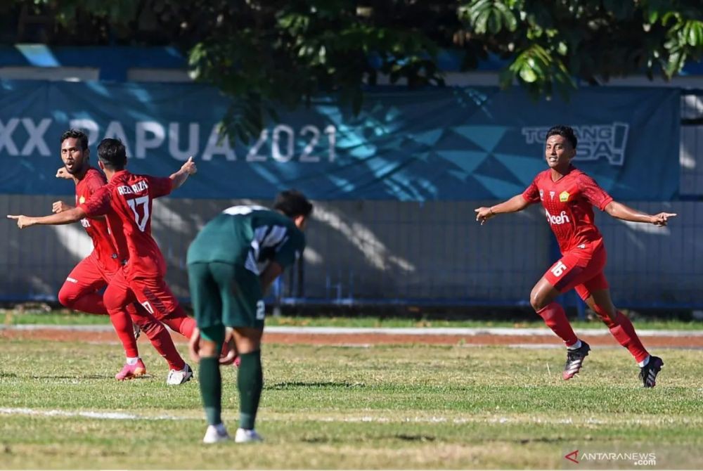 24 Pemain Perkuat Tim Sepak Bola Putra Aceh pada PON 2024, Ini Namanya