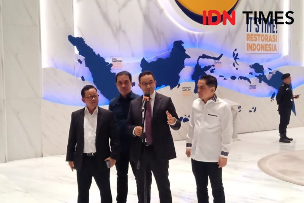 Jumpa Surya Paloh, Anies: Cuma Silaturahmi dengan Pengusung