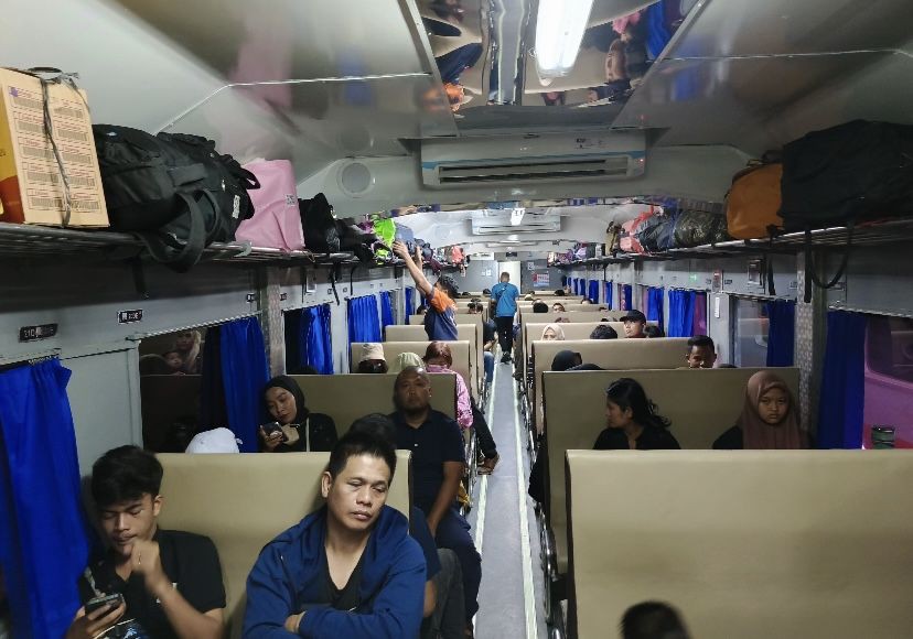 Okupansi Kereta Api Palembang Naik 18 Persen Saat Masa Angkut Lebaran