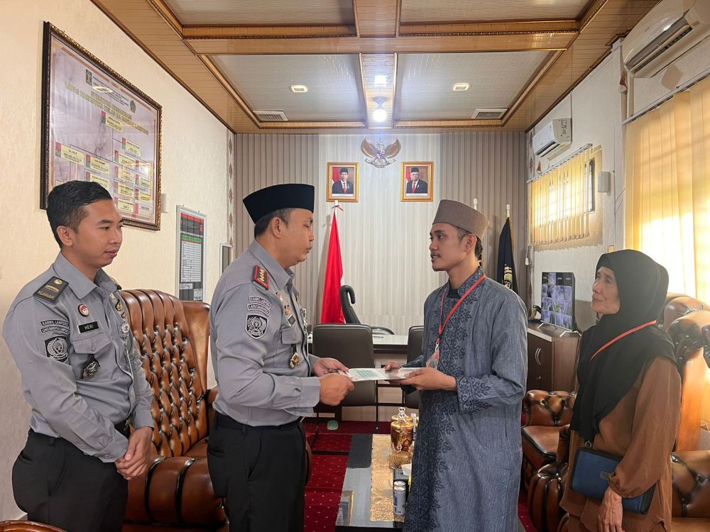 Ikut Pelatihan Manasik, Eks Napi Narkotika di Lampung Dihadiahi Umrah