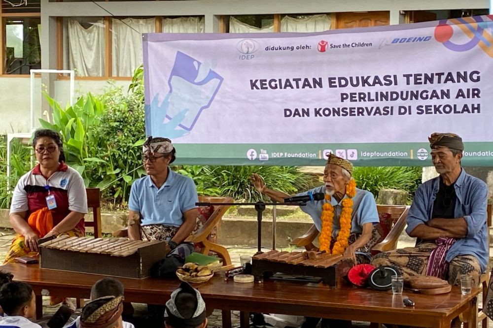 9 Sekolah di Bali Diedukasi Soal Isu Air