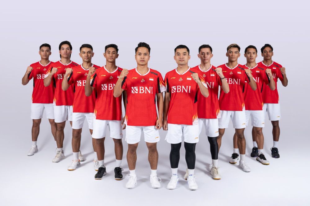 Line Up Indonesia vs Taiwan di Semifinal Thomas Cup 2024